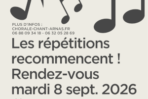portion de l'affiche de la rentrée 2026 de Chant'Arnas